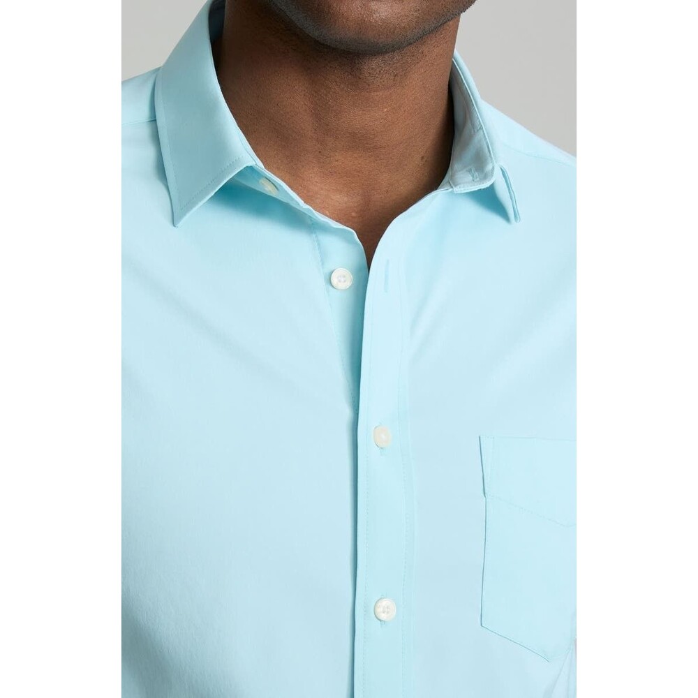 UNTUCKit - Gironde Short Sleeve Performance Button-Up Shirt - Size XL